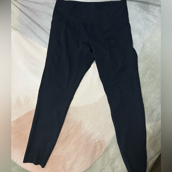 Black High-Waisted Leggings - Picture 1 of 4